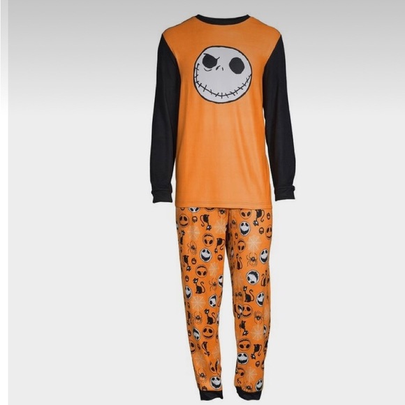 Nightmare Before Christmas Jack Skellington Pajama Set - Picture 2 of 7